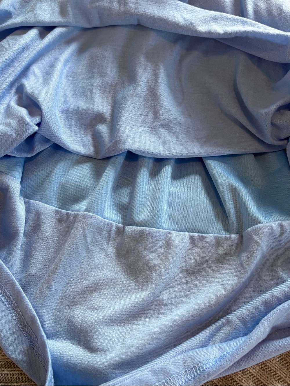 BTFBM Sleeveless Blue Jersey Tank Dress - Picture 8 of 8